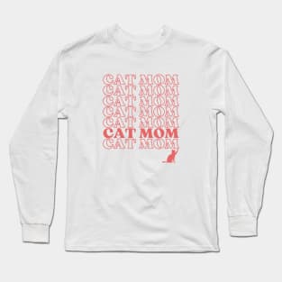 Trendy Cat Mom Long Sleeve T-Shirt